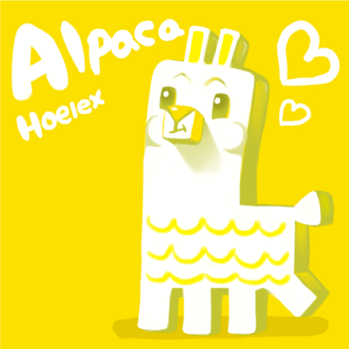 DODO方塊Alpaca花花