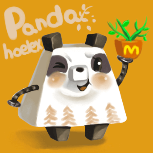 DODO方塊Panda胖胖