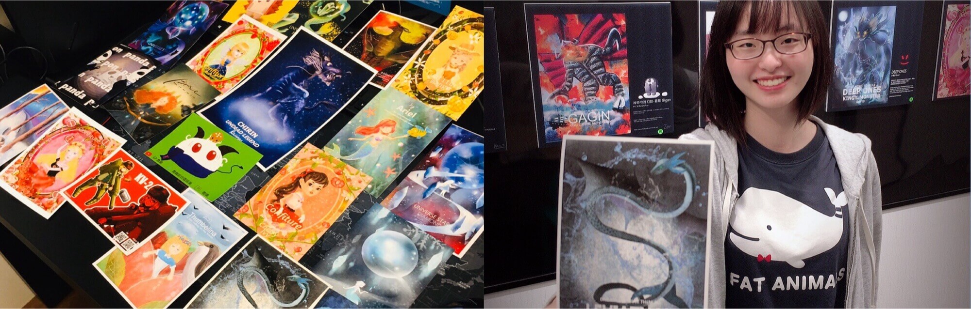 數位繪畫班結業發表宛若小型畢展，用心看待你的每份作品