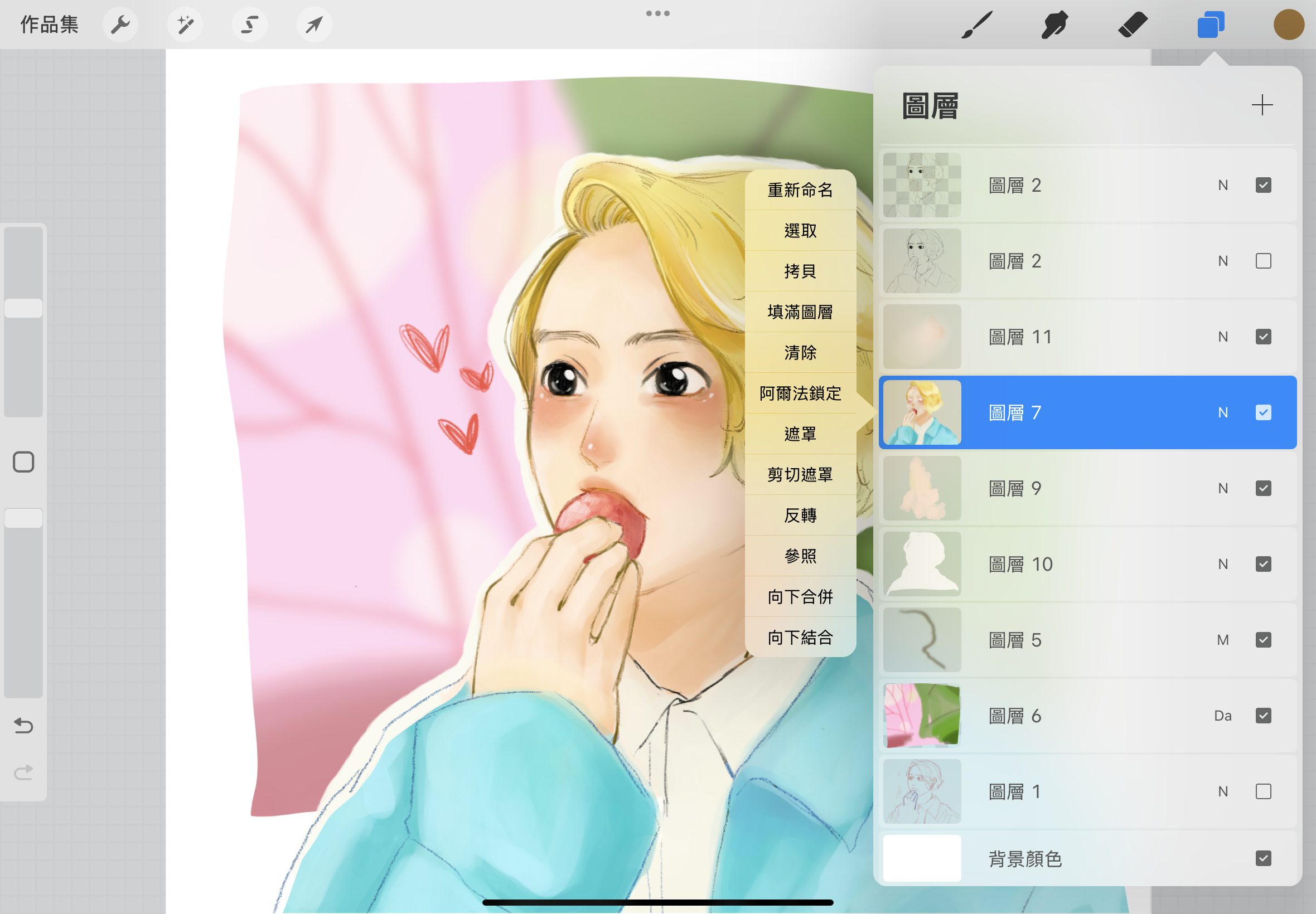 圖層主要功能