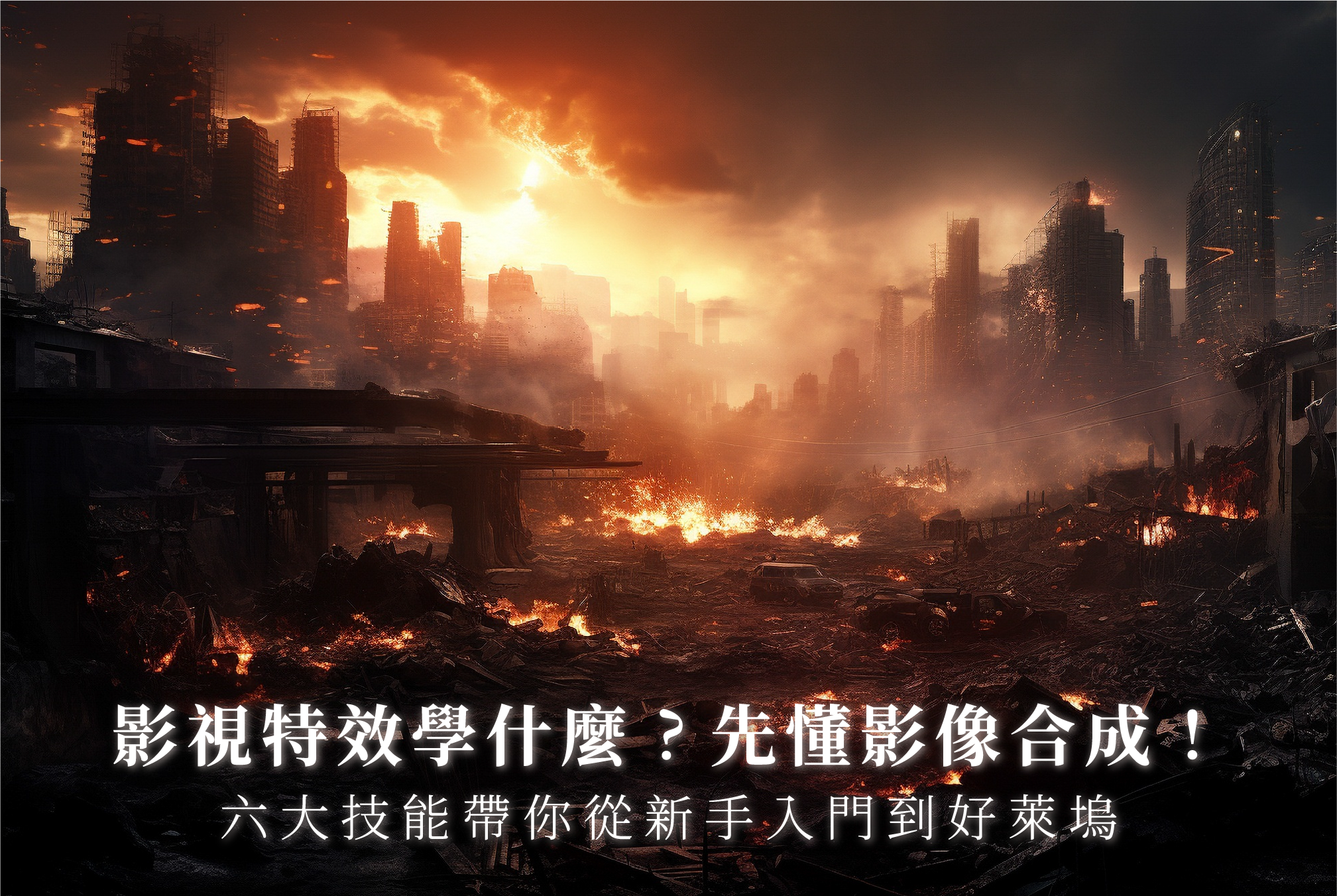 影視特效學什麼？六大技能帶你從新手入門到好萊塢_首圖