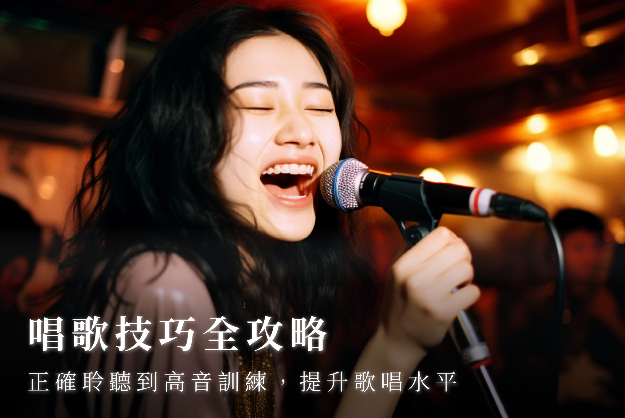 唱歌技巧全攻略｜從正確聆聽到高音訓練，全面提升你的歌唱水平 首圖