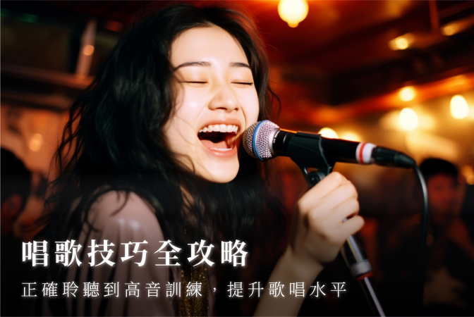 唱歌技巧全攻略｜從正確聆聽到高音訓練，全面提升你的歌唱水平