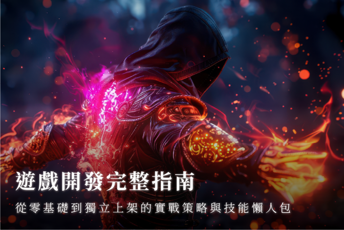 遊戲開發完整指南：從零基礎到獨立上架的實戰策略與技能懶人包