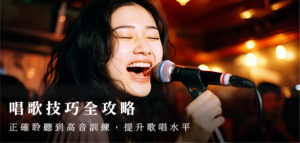 唱歌技巧全攻略｜從正確聆聽到高音訓練，全面提升你的歌唱水平